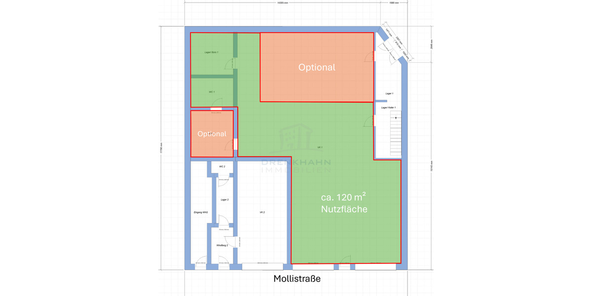 Gewerbeobjekt Bad Doberan Kammerhof - 1.480&euro; | Angebot:22901187