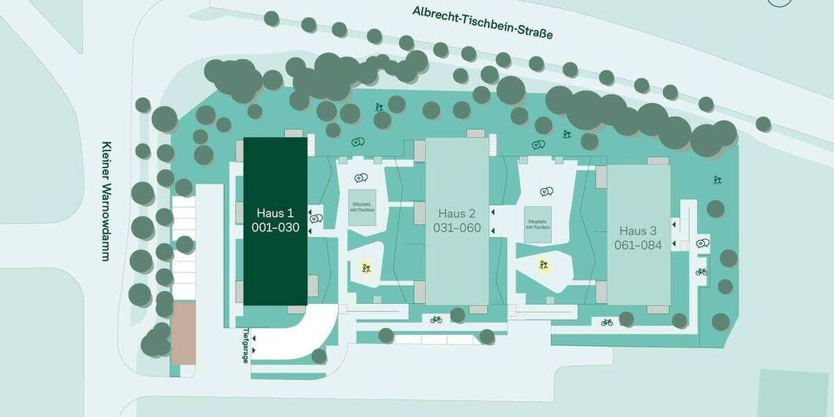 Etagenwohnung Rostock Groß Klein - 4 Zimmer, 100 m&sup2;, 369.900&euro; | Angebot:25938544