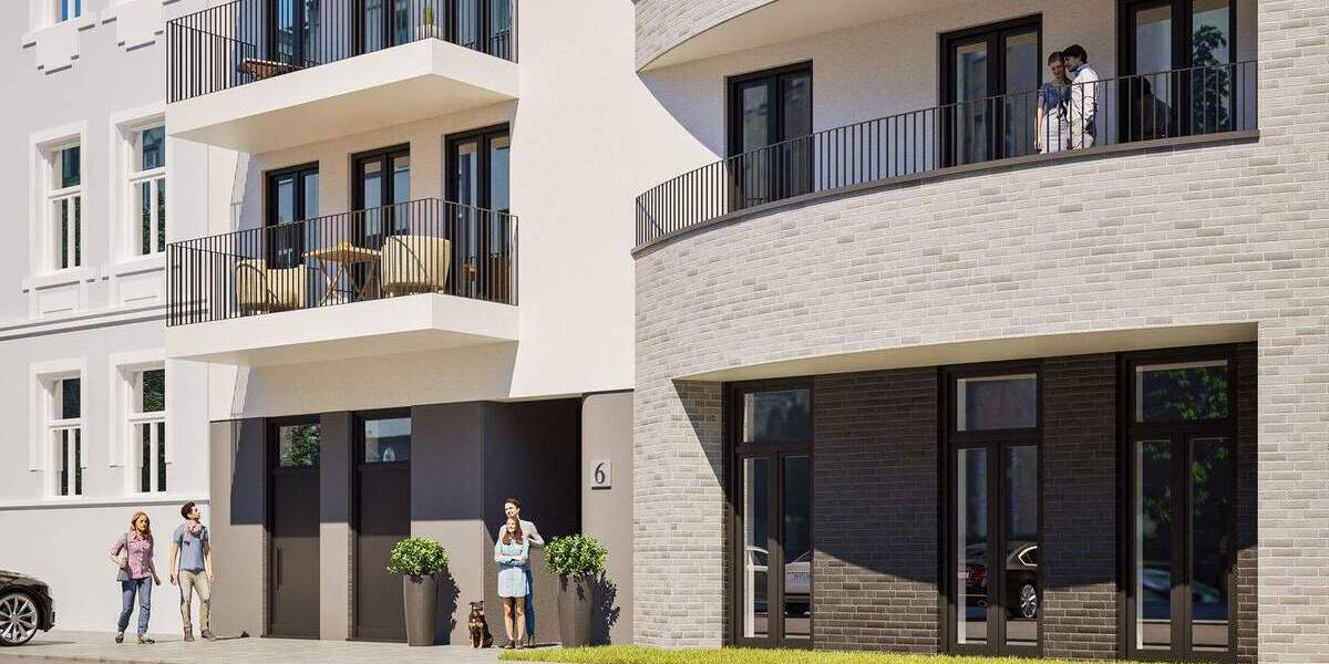 Etagenwohnung Rostock Kröpeliner Tor-Vorstadt - 3 Zimmer, 70 m&sup2;, 385.000&euro; | Angebot:25670081