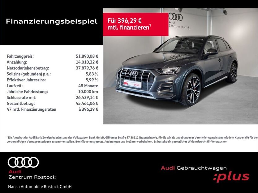 Audi Q5 63.484 km 49.990 € Rostock 18059