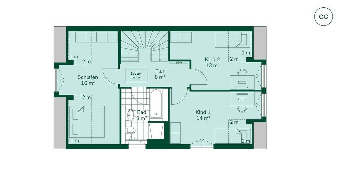 Doppelhaushälfte Ribnitz-Damgarten Pütnitz - 4 Zimmer, 131 m&sup2;, 472.625&euro; | Angebot:24031340