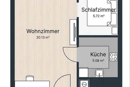 Wohnung Rostock Gehlsdorf - 1.5 Zimmer, 41 m&sup2;, 963&euro; | Angebot:25415231