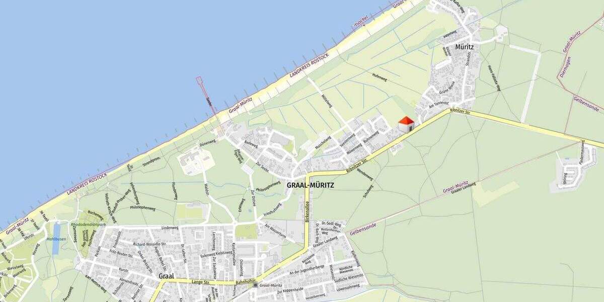 Gewerbeobjekt Graal-Müritz Müritz - 2 Zimmer, 65 m&sup2;, 650&euro; | Angebot:24794768