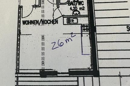 Wohnung Broderstorf - 2 Zimmer, 45 m&sup2;, 750&euro; | Angebot:25214399