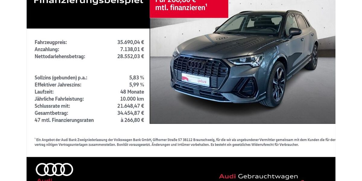 Audi Q3 19.777 km 35.690 &euro; Rostock 18059