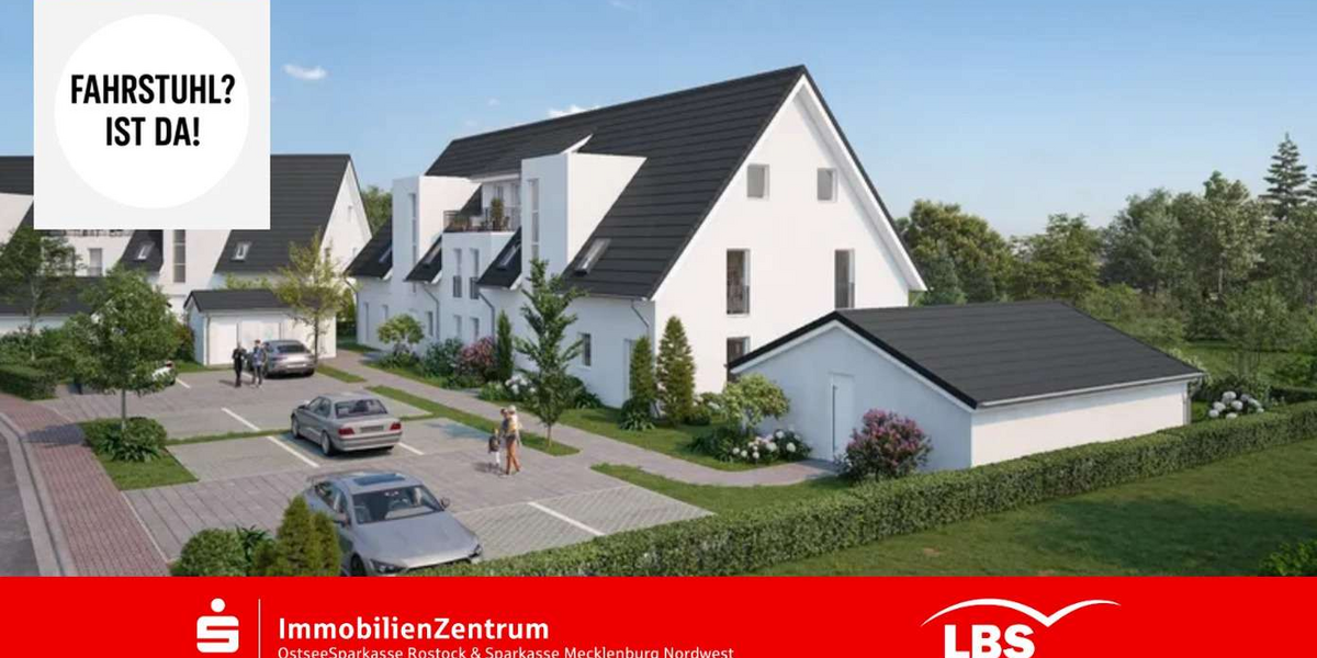 Etagenwohnung Kröpelin - 3 Zimmer, 66 m&sup2;, 256.000&euro; | Angebot:25198838