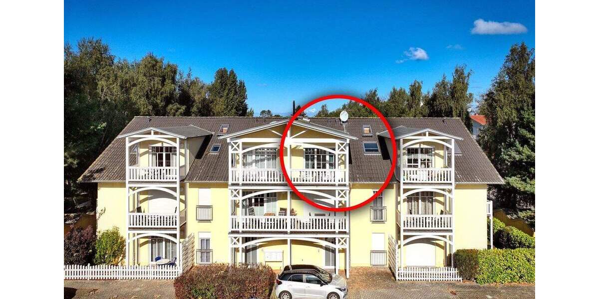 Etagenwohnung Graal-Müritz Müritz - 3 Zimmer, 55 m&sup2;, 325.000&euro; | Angebot:24713050