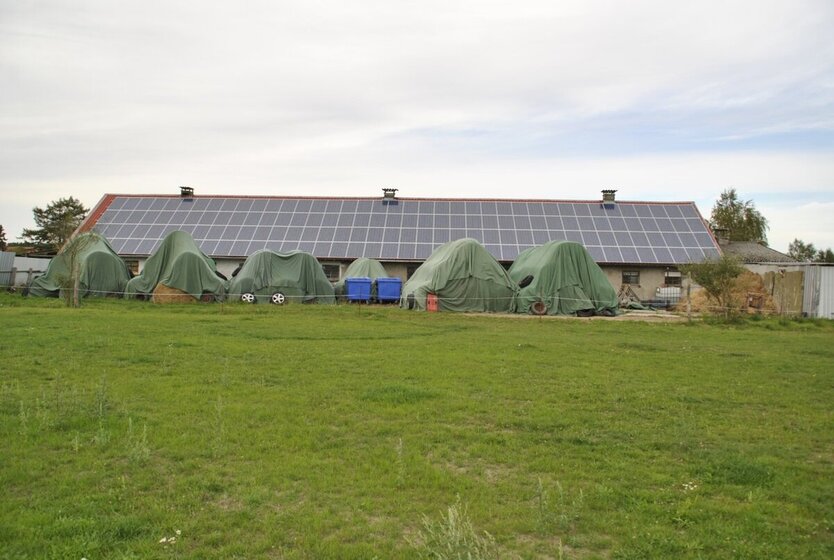 Marlow-OT, Reitanlage + Blockhütten in Ostseenähe zimmer