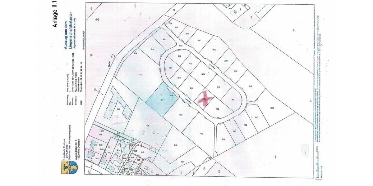 Grundstück Papendorf - 3&euro; | Angebot:25343492