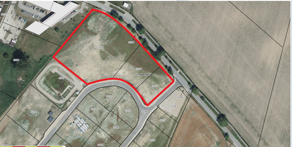 Grundstück in Papendorf 1.800.000 € 12000 m²