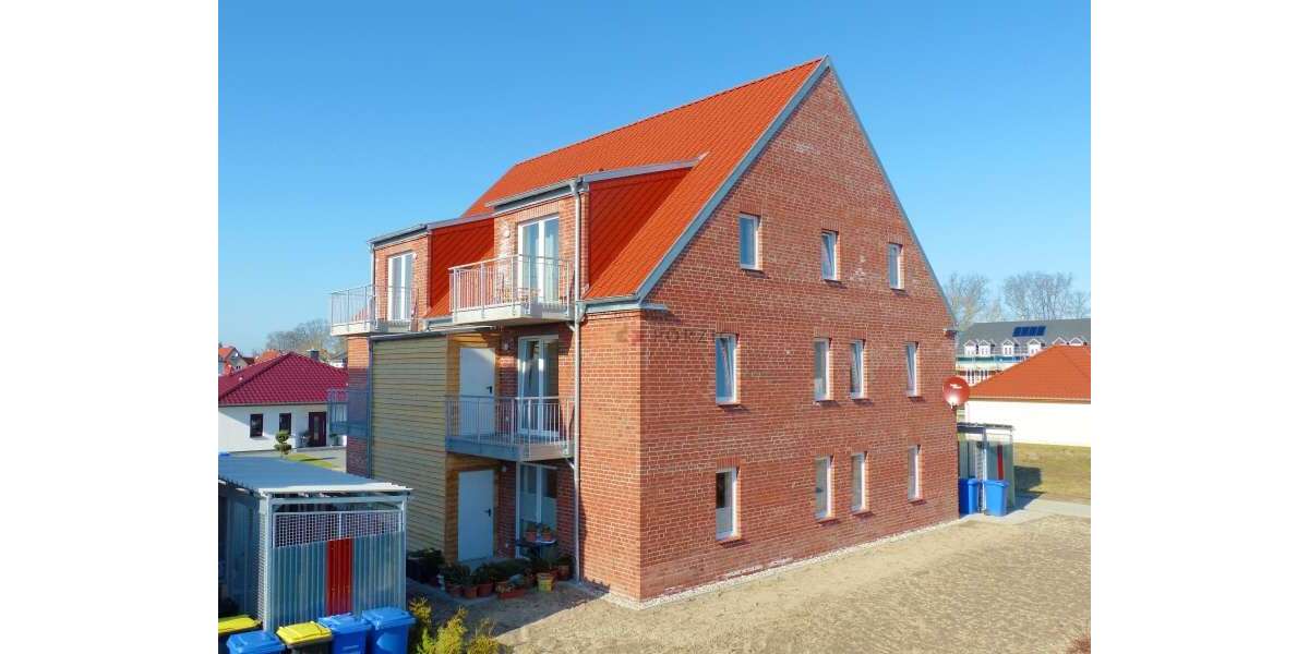 Etagenwohnung Ribnitz-Damgarten Damgarten - 2 Zimmer, 48 m&sup2;, 522&euro; | Angebot:26364062