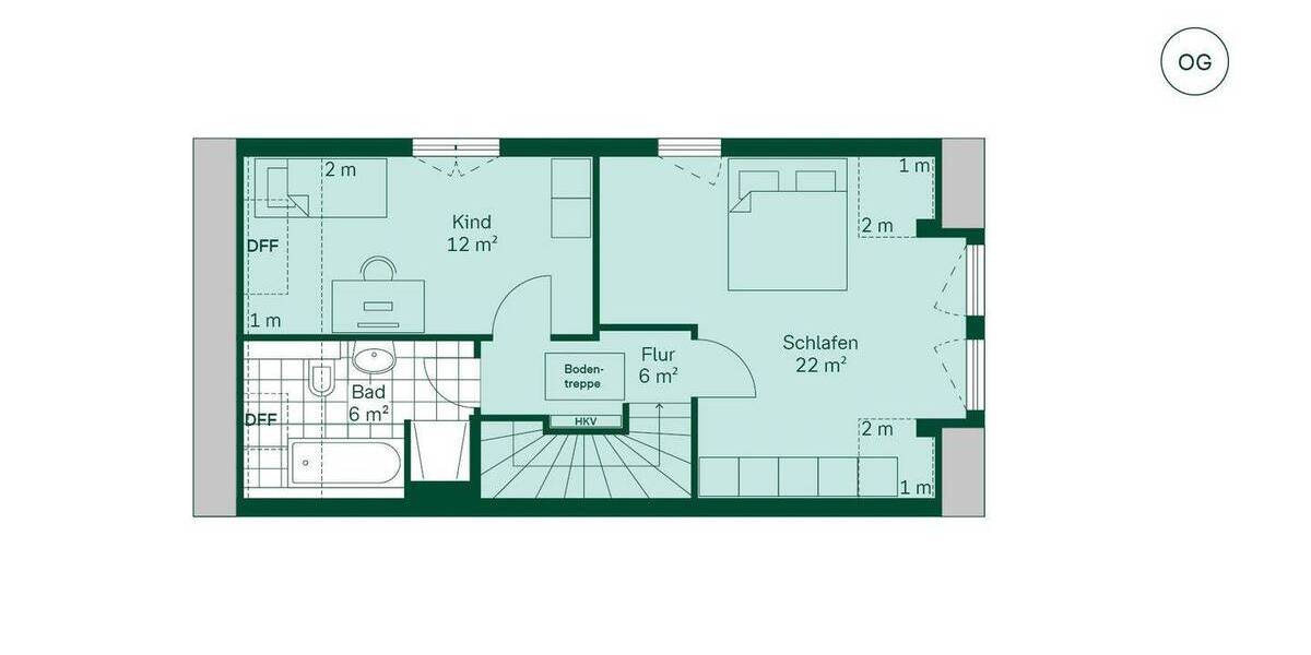 Reihenmittelhaus Ribnitz-Damgarten Pütnitz - 3 Zimmer, 102 m&sup2;, 450.735&euro; | Angebot:24112458