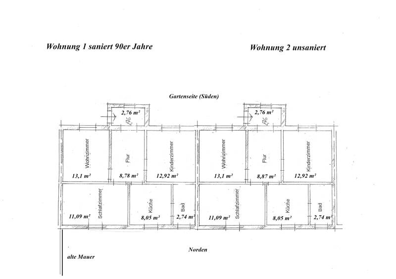 Reihenendhaus Sanitz / Groß Lüsewitz Groß Lüsewitz - 6 Zimmer, 120 m&sup2;, 199.000&euro; | Angebot:26515681