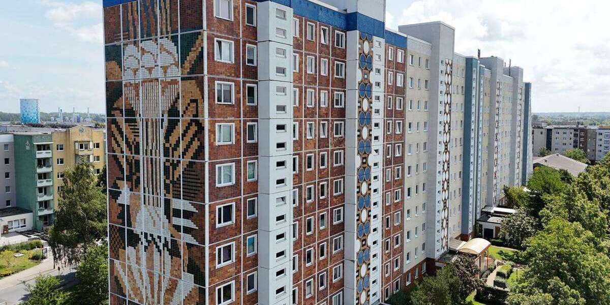 Etagenwohnung Rostock Evershagen - 4 Zimmer, 80 m&sup2;, 608&euro; | Angebot:25371073