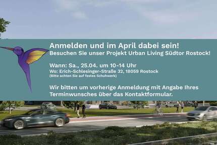 Wohnung Rostock / Südstadt Südstadt - 1 Zimmer, 20 m&sup2;, 147.003&euro; | Angebot:19210857