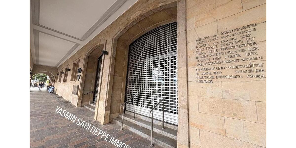 Rostock-Stadtmitte- Büroflächen im Postgebäude Am Neuen Markt mit ca. 780m² zimmer