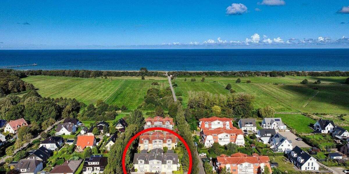 Etagenwohnung Graal-Müritz Müritz - 3 Zimmer, 55 m&sup2;, 325.000&euro; | Angebot:25780175