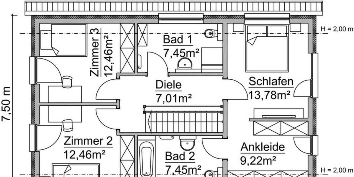 Einfamilienhaus Satow - 5 Zimmer, 144 m&sup2;, 471.535&euro; | Angebot:25732538
