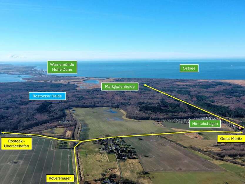 Grundstück zu verkaufen in Rövershagen 870.000 € 2591 m²