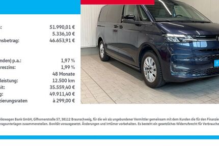VW T7 Multivan 9.500 km 51.990 &euro; Rostock 18146