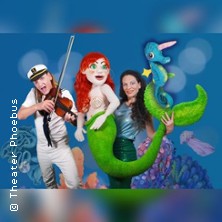 Die kleine Meerjungfrau - Musical mit Puppen 14.07.2026 Konzertpavillon im Rhododendronpark Graal-Müritz